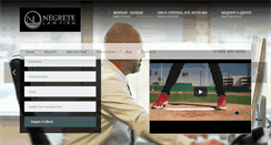 Desktop Screenshot of negretelawfirm.com